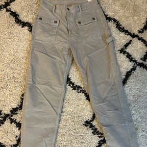 Free People Carpenter Pant in Grey. Size 4